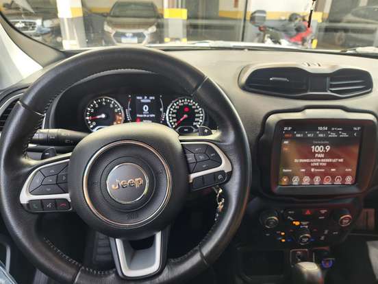 JEEP-RENEGADE-1.8 16V FLEX LONGITUDE 4P AUTOMÁTICO JEEP-RENEGADE-2020