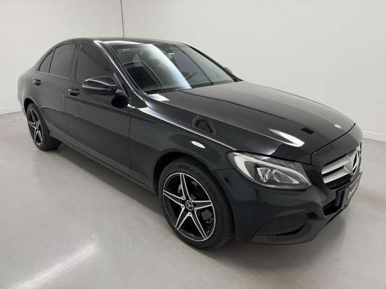 MERCEDES-BENZ-C 180-1.6 CGI AVANTGARDE 16V TURBO GASOLINA 4P AUTOMÁTICO MERCEDES-BENZ-C 180-2016