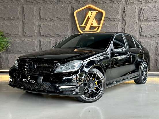 MERCEDES-BENZ-C 180-1.6 CGI SPORT 16V TURBO GASOLINA 4P AUTOMÁTICO MERCEDES-BENZ-C 180-2013