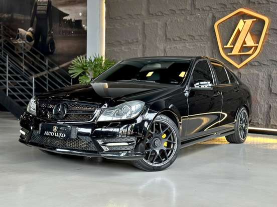 MERCEDES-BENZ-C 180-1.6 CGI SPORT 16V TURBO GASOLINA 4P AUTOMÁTICO MERCEDES-BENZ-C 180-2013