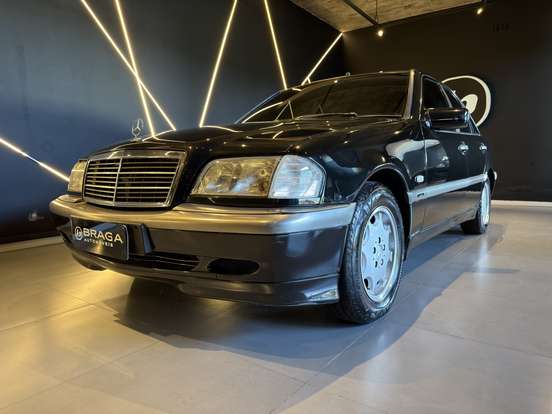 MERCEDES-BENZ-C 180-1.8 ELEGANCE GASOLINA 4P AUTOMÁTICO MERCEDES-BENZ-C 180-1997