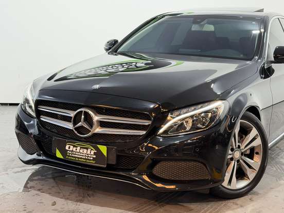 MERCEDES-BENZ-C 200-2.0 CGI AVANTGARDE 16V GASOLINA 4P AUTOMÁTICO MERCEDES-BENZ-C 200-2015
