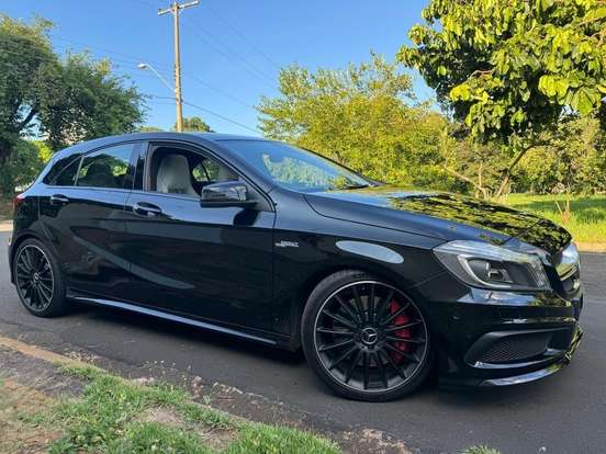 MERCEDES-BENZ-A 45 AMG-2.0 16V TURBO GASOLINA 4P AUTOMATIZADO MERCEDES-BENZ-A 45 AMG-2014