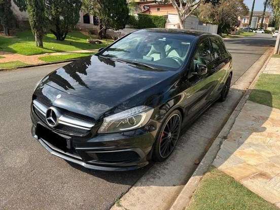 MERCEDES-BENZ-A 45 AMG-2.0 16V TURBO GASOLINA 4P AUTOMATIZADO MERCEDES-BENZ-A 45 AMG-2014
