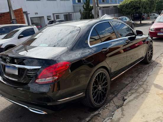 MERCEDES-BENZ-C 180-1.6 CGI 16V TURBO GASOLINA 4P AUTOMÁTICO MERCEDES-BENZ-C 180-2015