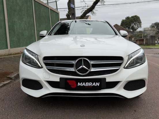 MERCEDES-BENZ-C 180-1.6 CGI AVANTGARDE 16V TURBO GASOLINA 4P AUTOMÁTICO MERCEDES-BENZ-C 180-2016