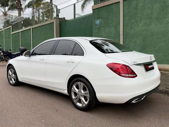 MERCEDES-BENZ-C 180-1.6 CGI AVANTGARDE 16V TURBO GASOLINA 4P AUTOMÁTICO MERCEDES-BENZ-C 180-2016
