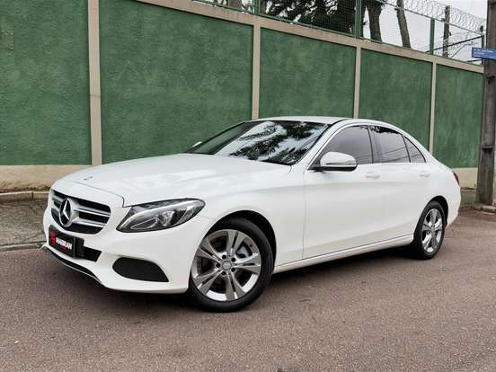 MERCEDES-BENZ-C 180-1.6 CGI AVANTGARDE 16V TURBO GASOLINA 4P AUTOMÁTICO MERCEDES-BENZ-C 180-2016