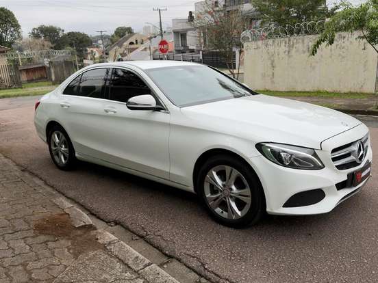 MERCEDES-BENZ-C 180-1.6 CGI AVANTGARDE 16V TURBO GASOLINA 4P AUTOMÁTICO MERCEDES-BENZ-C 180-2016