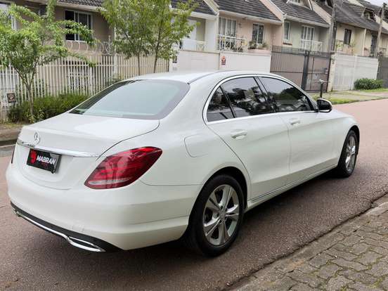 MERCEDES-BENZ-C 180-1.6 CGI AVANTGARDE 16V TURBO GASOLINA 4P AUTOMÁTICO MERCEDES-BENZ-C 180-2016