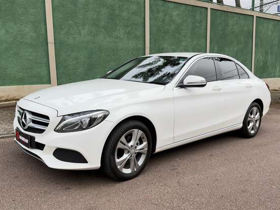 MERCEDES-BENZ-C 180-1.6 CGI AVANTGARDE 16V TURBO GASOLINA 4P AUTOMÁTICO MERCEDES-BENZ-C 180-2016