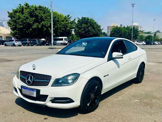 MERCEDES-BENZ-C 180-1.8 CGI COUPÉ TURBO 16V GASOLINA 2P AUTOMÁTICO MERCEDES-BENZ-C 180-2012