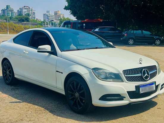 MERCEDES-BENZ-C 180-1.8 CGI COUPÉ TURBO 16V GASOLINA 2P AUTOMÁTICO MERCEDES-BENZ-C 180-2012