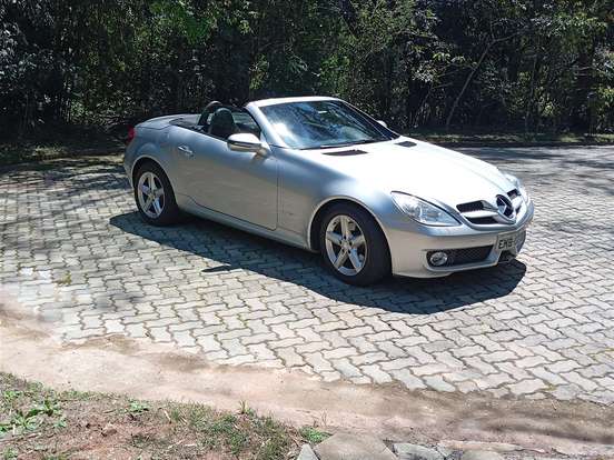 MERCEDES-BENZ-SLK 200-1.8 16V KOMPRESSOR GASOLINA AUTOMÁTICO MERCEDES-BENZ-SLK 200-2008