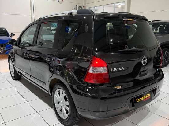 NISSAN-LIVINA-1.8 SL 16V FLEX 4P AUTOMÁTICO NISSAN-LIVINA-2012