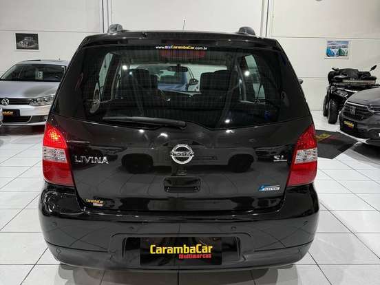 NISSAN-LIVINA-1.8 SL 16V FLEX 4P AUTOMÁTICO NISSAN-LIVINA-2012