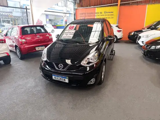 NISSAN-MARCH-1.6 SV 16V FLEX 4P XTRONIC NISSAN-MARCH-2017