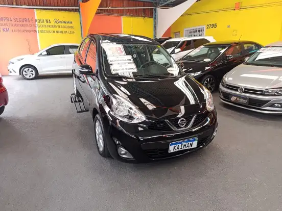 NISSAN-MARCH-1.6 SV 16V FLEX 4P XTRONIC NISSAN-MARCH-2017