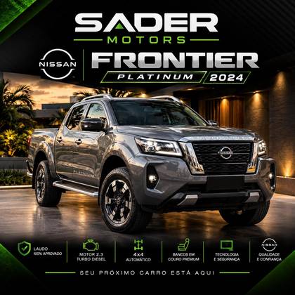 NISSAN FRONTIER 2.3 16V TURBO DIESEL PLATINUM CD 4X4 AUTOMÁTICO
