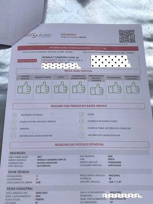 RENAULT SANDERO 1.0 12V SCE FLEX EXPRESSION MANUAL