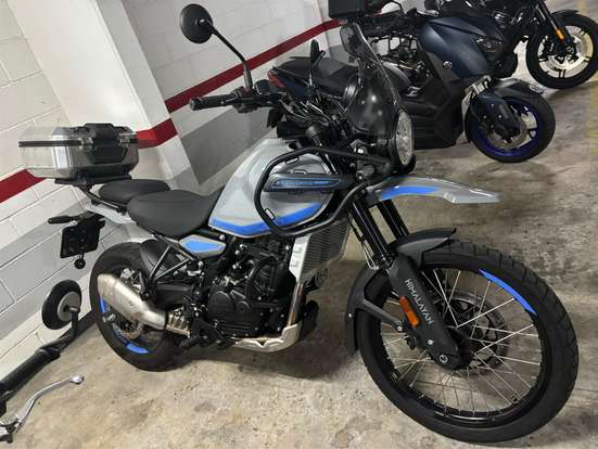 ROYAL ENFIELD-HIMALAYAN 450 SLATE POPPY BLUE-2025