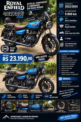 ROYAL ENFIELD METEOR 350 SUPERNOVA 