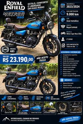ROYAL ENFIELD-METEOR 350 SUPERNOVA-2023