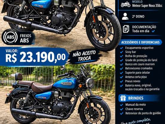 ROYAL ENFIELD-METEOR 350 SUPERNOVA ROYAL ENFIELD-METEOR 350 SUPERNOVA-2023