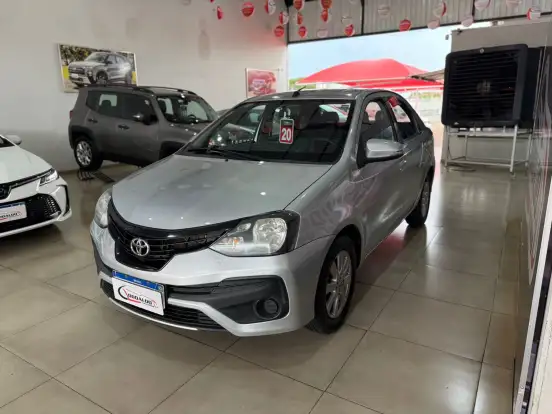 TOYOTA-ETIOS-1.5 X SEDAN 16V FLEX 4P AUTOMÁTICO TOYOTA-ETIOS-2019