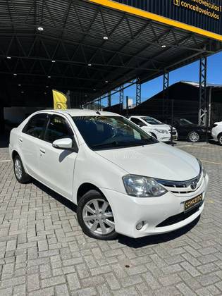 TOYOTA ETIOS 1.3 X 16V FLEX 4P AUTOMÁTICO