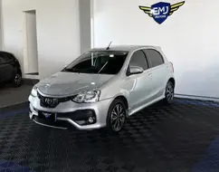 TOYOTA ETIOS 1.5 PLATINUM 16V FLEX 4P AUTOMÁTICO TOYOTA ETIOS 1.5 PLATINUM 16V FLEX 4P AUTOMÁTICO