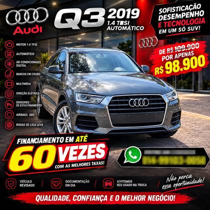 Audi Q3 1.4 Tfsi Flex Prestige S Tronic
