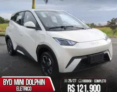BYD DOLPHIN MINI 38 KW ELÉTRICO GS BYD DOLPHIN MINI 38 KW ELÉTRICO GS