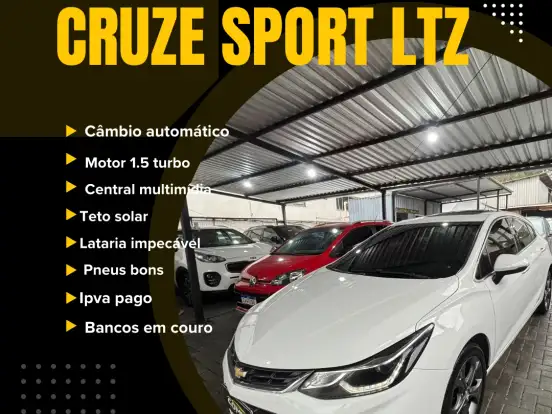 CHEVROLET-CRUZE-1.4 TURBO SPORT6 LTZ 16V FLEX 4P AUTOMÁTICO CHEVROLET-CRUZE-2017