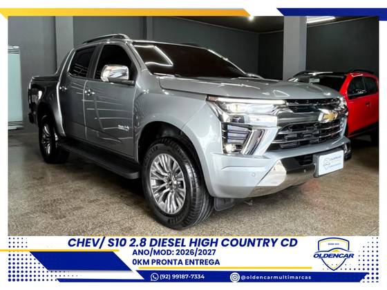 CHEVROLET S10 2.8 16V TURBO DIESEL HIGH COUNTRY CD 4X4 AUTOMÁTICO