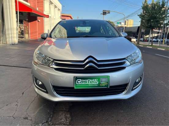 CITROËN-C4 LOUNGE-1.6 TENDANCE 16V TURBO FLEX 4P AUTOMÁTICO CITROËN-C4 LOUNGE-2015
