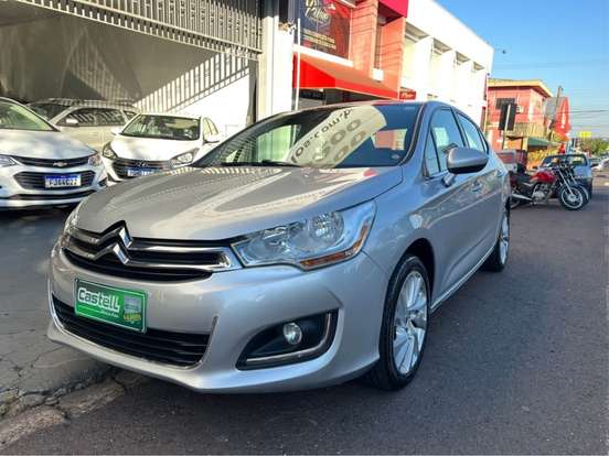CITROËN-C4 LOUNGE-1.6 TENDANCE 16V TURBO FLEX 4P AUTOMÁTICO CITROËN-C4 LOUNGE-2015