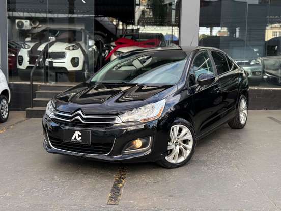 CITROËN-C4 LOUNGE-1.6 TENDANCE 16V TURBO FLEX 4P AUTOMÁTICO CITROËN-C4 LOUNGE-2015