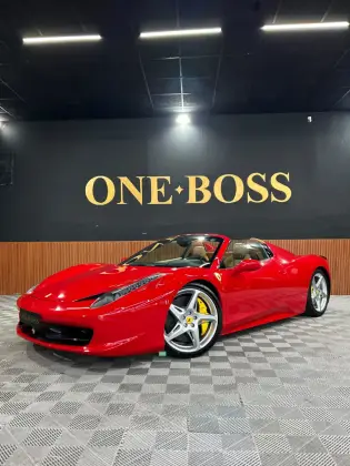 FERRARI 458 SPIDER 4.5 V8 GASOLINA F1-DCT