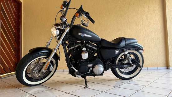 HARLEY-DAVIDSON-SPORTSTER 1200 CUSTOM CB LIMITED-2014