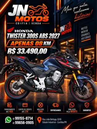 HONDA-CB 300F TWISTER S HONDA-CB 300F TWISTER S-2026