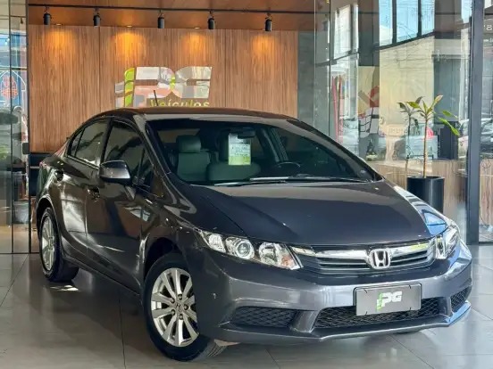 HONDA-CIVIC-1.8 LXS 16V FLEX 4P AUTOMÁTICO HONDA-CIVIC-2014