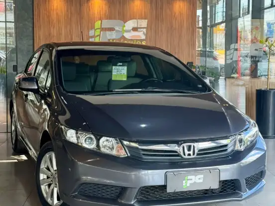 HONDA-CIVIC-1.8 LXS 16V FLEX 4P AUTOMÁTICO HONDA-CIVIC-2014