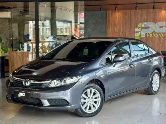 HONDA-CIVIC-1.8 LXS 16V FLEX 4P AUTOMÁTICO HONDA-CIVIC-2014