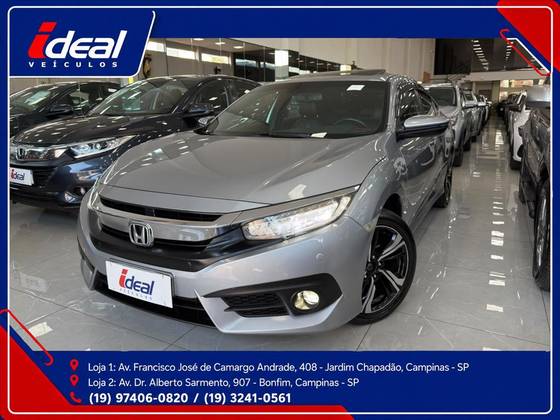 HONDA CIVIC 1.5 16V TURBO GASOLINA TOURING 4P CVT