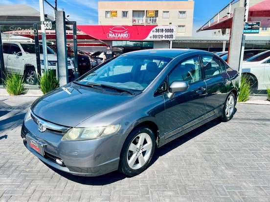 HONDA-CIVIC-1.8 LXS 16V FLEX 4P AUTOMÁTICO HONDA-CIVIC-2008