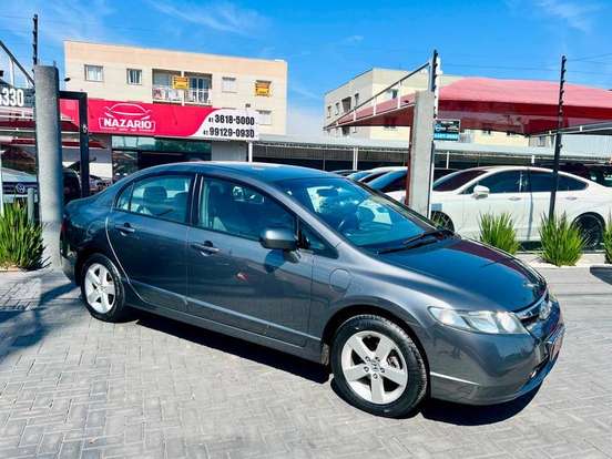 HONDA-CIVIC-1.8 LXS 16V FLEX 4P AUTOMÁTICO HONDA-CIVIC-2008