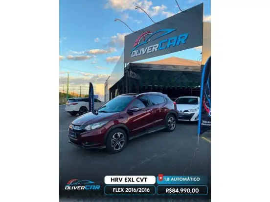 HONDA-HR-V-1.8 16V FLEX EXL 4P AUTOMÁTICO HONDA-HR-V-2016