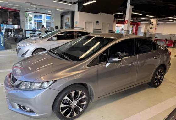 HONDA CIVIC 2.0 LXR 16V FLEX 4P AUTOMÁTICO