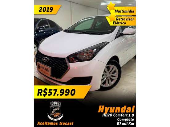 HYUNDAI-HB20-1.0 COMFORT 12V FLEX 4P MANUAL HYUNDAI-HB20-2019